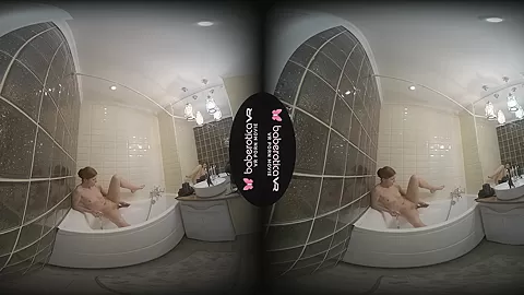 Hot Redhead Goes Intimate In The Tub - BaberoticaVR