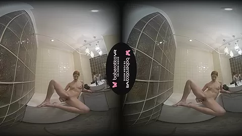 Hot Redhead Goes Intimate In The Tub - BaberoticaVR