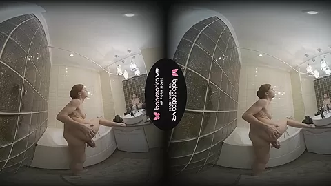Hot Redhead Goes Intimate In The Tub - BaberoticaVR