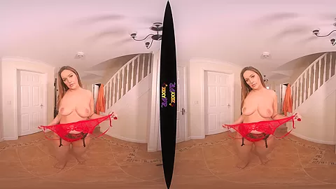 Time To Unwind - Big Tits Brunette Frankie Striptease