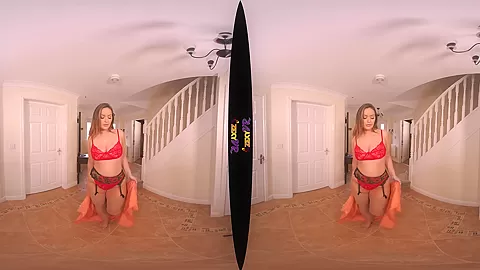 Time To Unwind - Big Tits Brunette Frankie Striptease