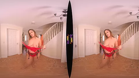 Time To Unwind - Big Tits Brunette Frankie Striptease