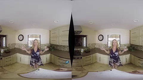 MilfVR - Caulking in the Kitchen