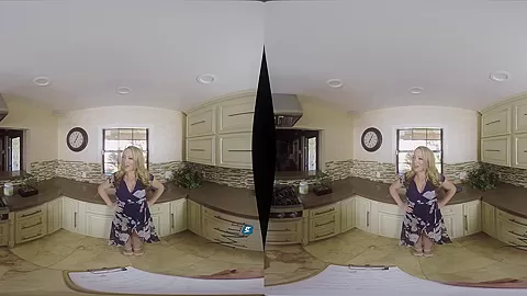 MilfVR - Caulking in the Kitchen