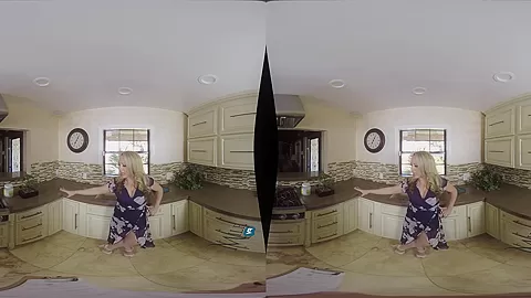MilfVR - Caulking in the Kitchen
