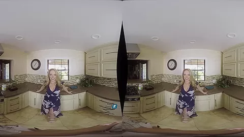 MilfVR - Caulking in the Kitchen