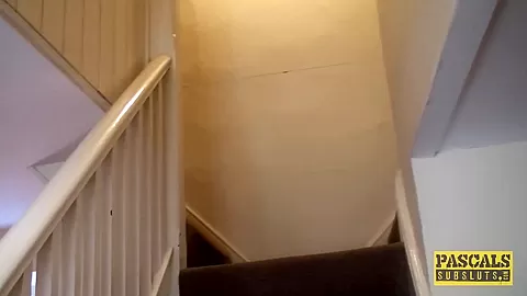 English subslut gagging on maledom cock and getting slammed