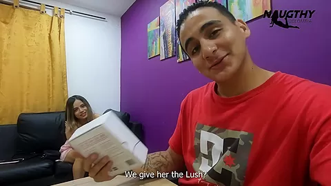 Testing My New Toy At The Mall - Naughtycolombia