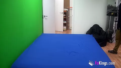 Joana fucks a nervous fan on