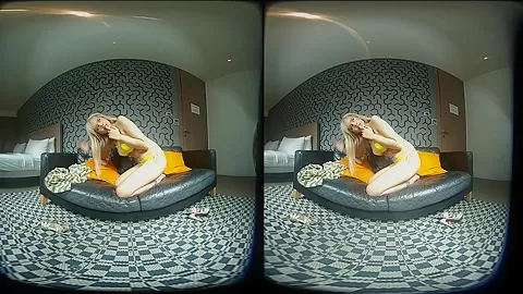 Tattooed Blond Asian Girl - VRPussyVision