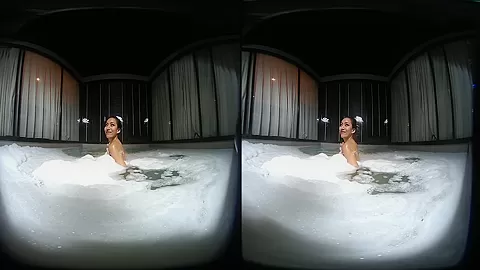 Big Foam Bathing With An Asian Model - VRPussyVision