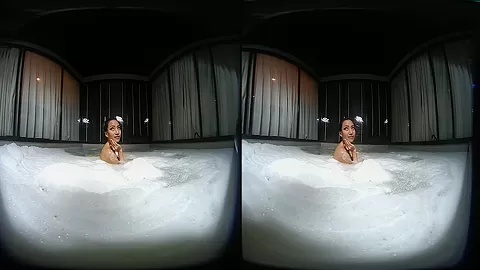 Big Foam Bathing With An Asian Model - VRPussyVision