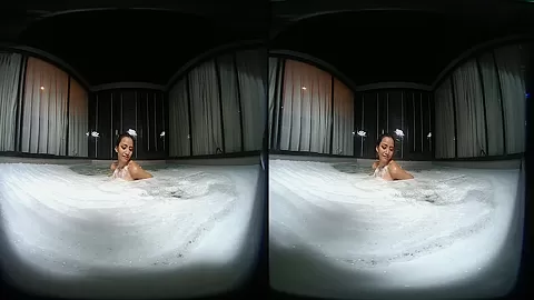 Big Foam Bathing With An Asian Model - VRPussyVision