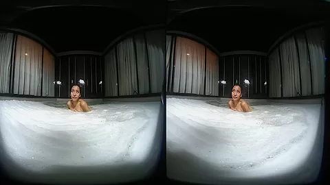 Big Foam Bathing With An Asian Model - VRPussyVision
