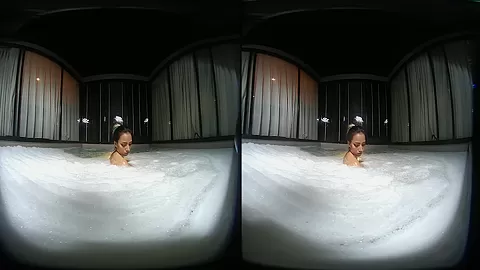 Big Foam Bathing With An Asian Model - VRPussyVision