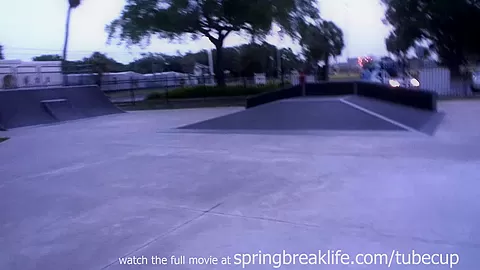 SpringBreakLife Video: Flashing At The Skate Park