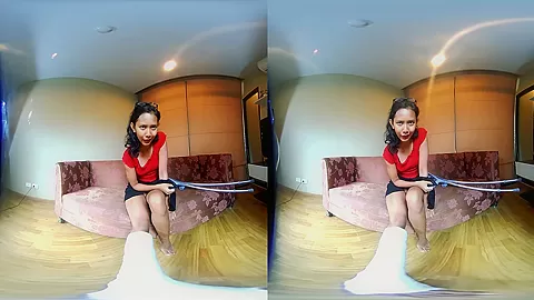 Evil With Cast Leg - How It Started - VRPussyVision