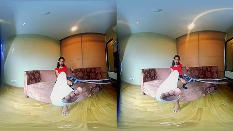 Evil With Cast Leg - How It Started - VRPussyVision
