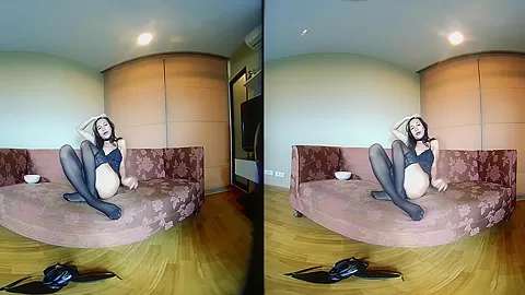 teen 18+ With Big Tits And Hot Underwear Gives You A Joi - VRPussyVision