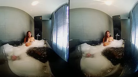 Fat Girl With Huge Natural Tits In The Jacuzzi - VRPussyVision
