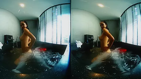 Big Tits teen 18+ Have Fun In Jacuzzi - VRPussyVision