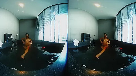 Big Tits teen 18+ Have Fun In Jacuzzi - VRPussyVision