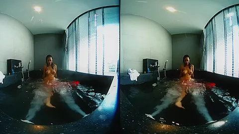 Big Tits teen 18+ Have Fun In Jacuzzi - VRPussyVision