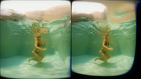 Compilation - 2 Bikini Girls Underwater - VRPussyVision