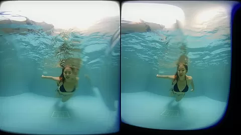 Compilation - 2 Bikini Girls Underwater - VRPussyVision