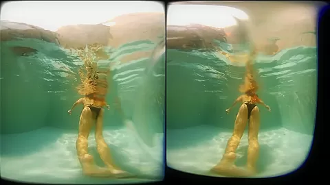 Compilation - 2 Bikini Girls Underwater - VRPussyVision