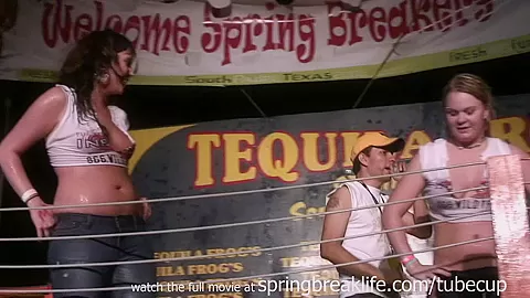 SpringBreakLife Video: Wet T-Shirt Contest - Spring Break