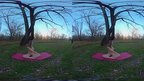 Practice Naked Yoga with Beautiful Amateur - Tantric Beauty with your Domme
