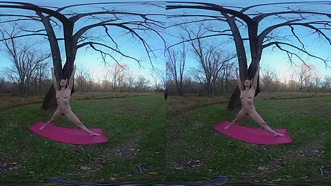 Practice Naked Yoga with Beautiful Amateur - Tantric Beauty with your Domme