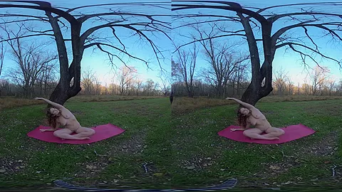 Practice Naked Yoga with Beautiful Amateur - Tantric Beauty with your Domme
