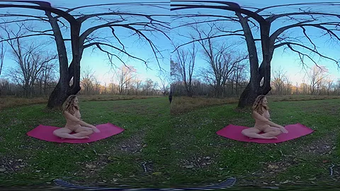 Practice Naked Yoga with Beautiful Amateur - Tantric Beauty with your Domme