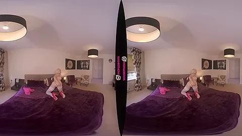 Multiple Orgasms - Busty Blonde Amateur Solo - SexLikeReal