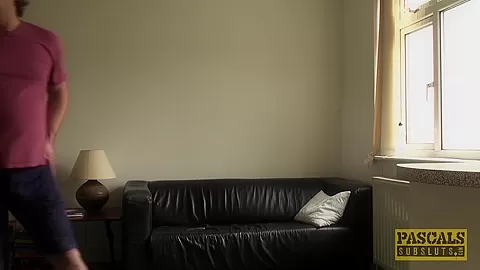 Cum tasting subslut tied up and rammed hard by maledom