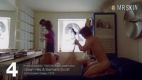 Top 5 Threesomes 2 Women 1 Man - Mr.Skin