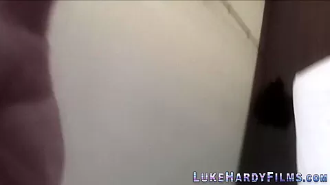 British brunette gets spitroasted