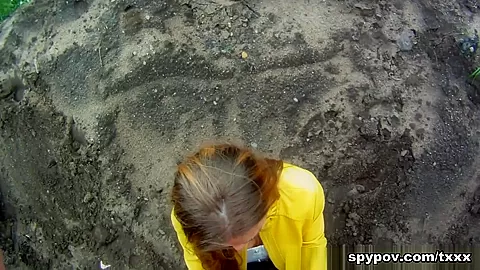 Emma & Anonymous in Fucked On A Construction Site - SpyPOV