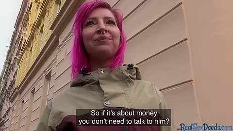 Redhead russian babe gets sex doggystyle