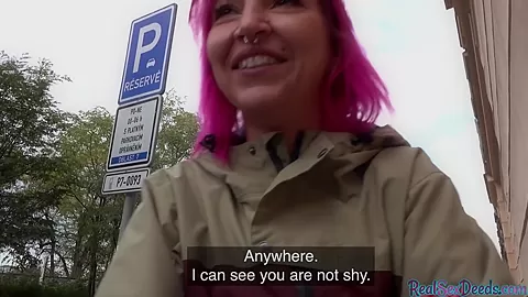 Redhead russian babe gets sex doggystyle