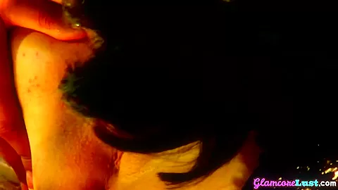 Glamorous lingerie lesbians dildo fucking in sapphic trio