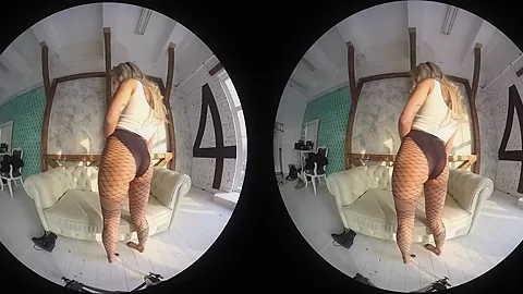 Stasy In Fishnets