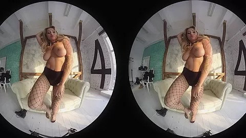 Stasy In Fishnets