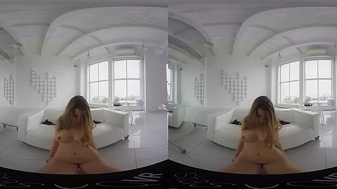 Fit Blonde Shows Her Tight Body