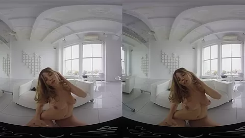 Fit Blonde Shows Her Tight Body
