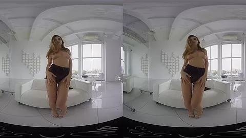 Fit Blonde Shows Her Tight Body