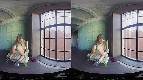Tight, Sexy Blonde with Shaved Pussy Strips