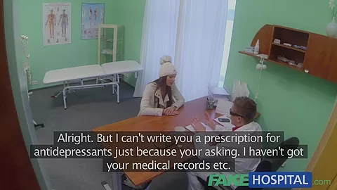 doctor denies antidepressants and prescribes a good licking and a hard fucking